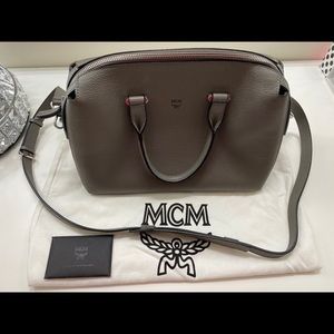 Like NEW MCM Medium Bowler Bag!